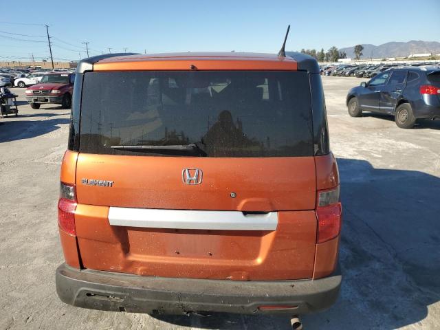 5J6YH18399L001492 - 2009 HONDA ELEMENT LX ORANGE photo 6