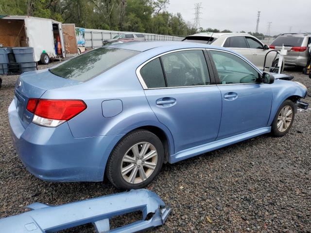 4S3BMBC69B3254039 - 2011 SUBARU LEGACY 2.5I PREMIUM BLUE photo 3