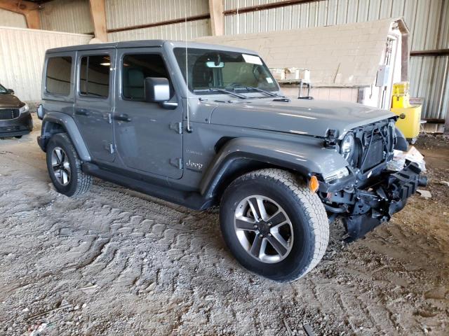 1C4HJXEG1MW601094 - 2021 JEEP WRANGLER U SAHARA GRAY photo 4
