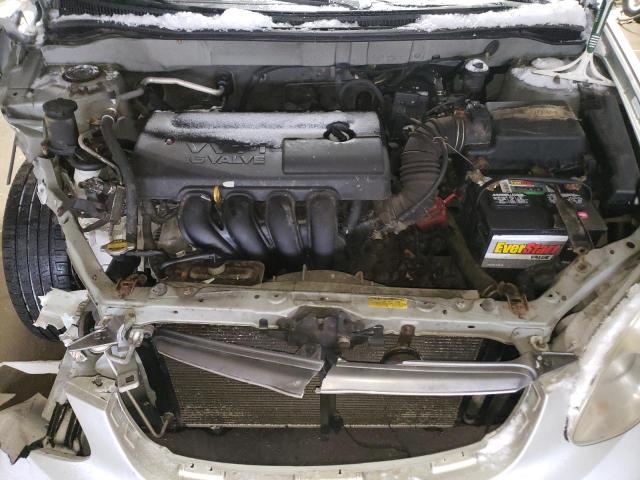 1NXBR32E74Z335534 - 2004 TOYOTA COROLLA CE SILVER photo 11