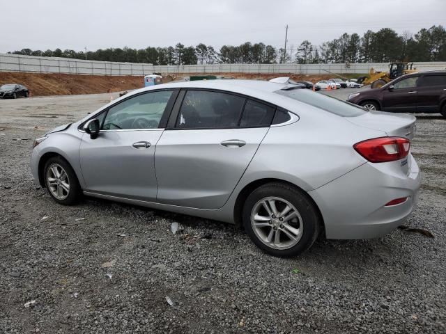 1G1BE5SMXJ7221078 - 2018 CHEVROLET CRUZE LT SILVER photo 2