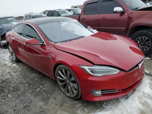 5YJSA1E26GF161504 - 2016 TESLA MODEL S Qırmızı foto 4