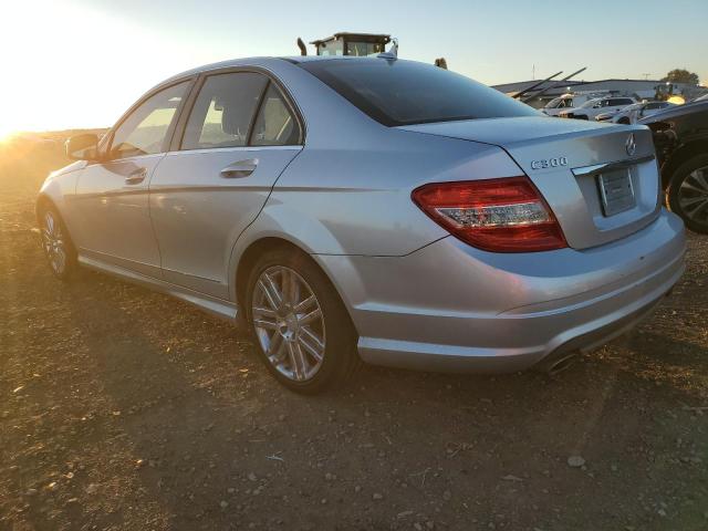 WDDGF54X98R017250 - 2008 MERCEDES-BENZ C 300 SILVER photo 2