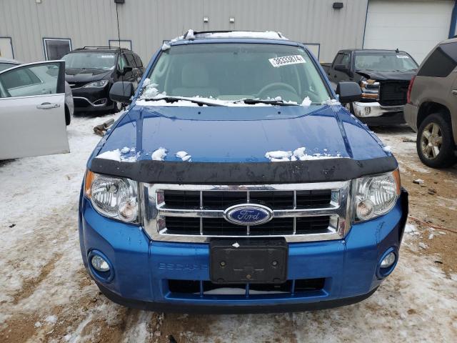 1FMCU9DG3BKC60859 - 2011 FORD ESCAPE XLT BLUE photo 5