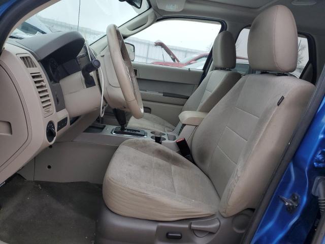 1FMCU9DG3BKC60859 - 2011 FORD ESCAPE XLT BLUE photo 7