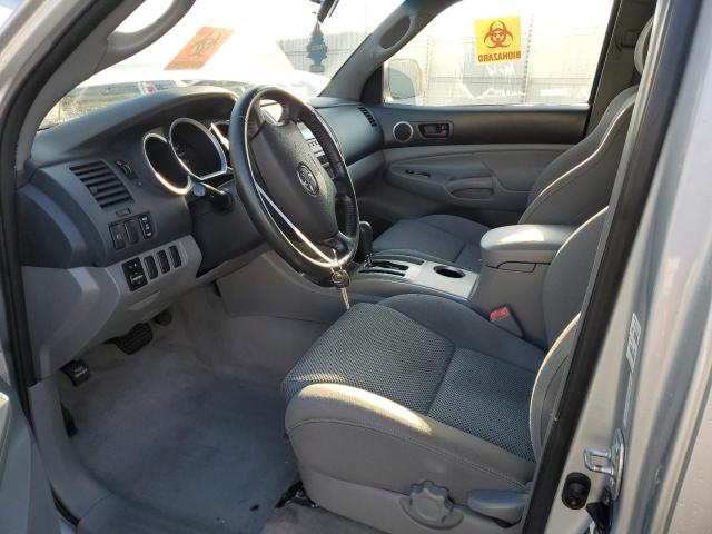 5TEUU42N45Z047710 - 2005 TOYOTA TACOMA ACCESS CAB ვერცხლისფერი ფოტო 7