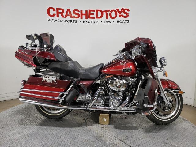 1HD1FC4368Y681883 - 2008 HARLEY-DAVIDSON FLHTCUI BURGUNDY photo 1