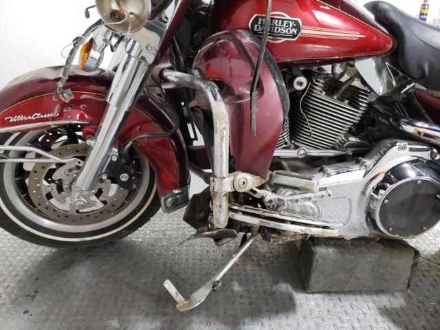 1HD1FC4368Y681883 - 2008 HARLEY-DAVIDSON FLHTCUI 勃艮第红 照片 10