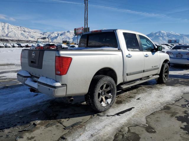 1N6AA07A25N548461 - 2005 NISSAN TITAN XE SILVER photo 3