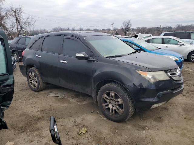 2HNYD283X8H512416 - 2008 ACURA MDX TECHNOLOGY BLACK photo 4