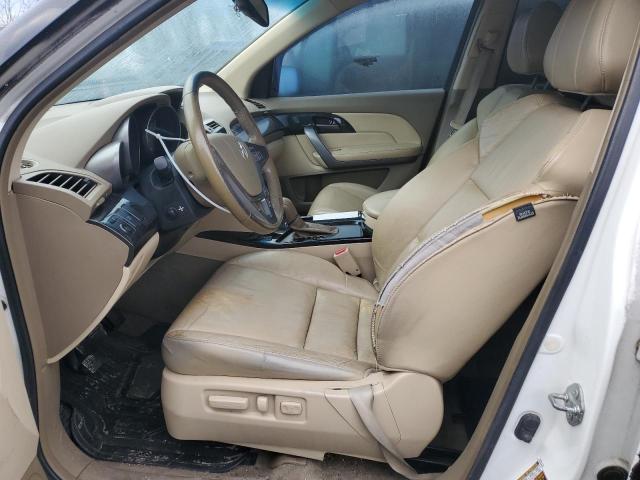 2HNYD283X8H512416 - 2008 ACURA MDX TECHNOLOGY BLACK photo 7