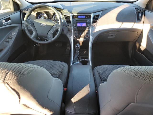 5NPEB4AC2CH438722 - 2012 HYUNDAI SONATA GLS GRAY photo 8