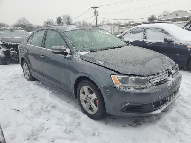 3VWLL7AJ4DM452408 - 2013 VOLKSWAGEN JETTA TDI GRAY photo 4