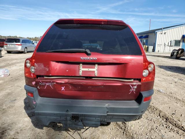 YV1CZ852651184674 - 2005 VOLVO XC90 V8 MAROON photo 6