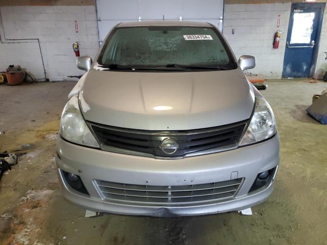 3N1BC1CP2AL379055 - 2010 NISSAN VERSA S GRAY photo 5