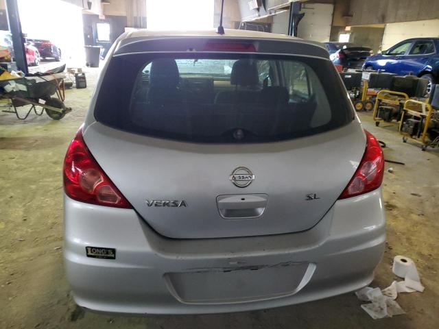 3N1BC1CP2AL379055 - 2010 NISSAN VERSA S GRAY photo 6