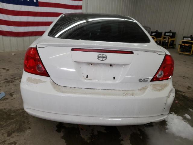 JTKDE167160083436 - 2006 TOYOTA SCION TC WHITE photo 6