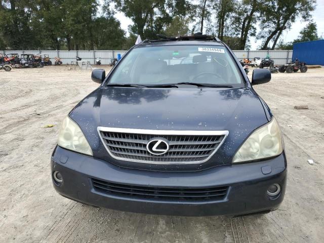 JTJHW31U660011109 - 2006 LEXUS RX 400 BLUE photo 5