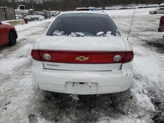 1G1JC52F947306288 - 2004 CHEVROLET CAVALIER WHITE photo 6