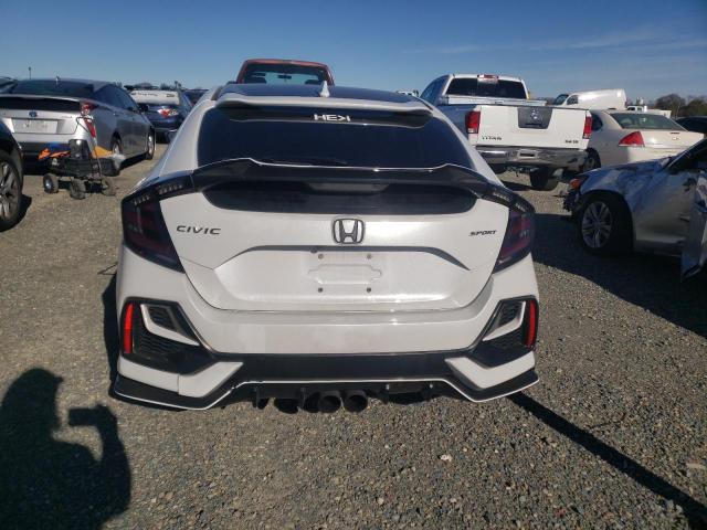 SHHFK7H48LU420890 - 2020 HONDA CIVIC SPORT WHITE photo 6