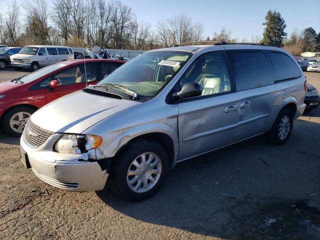 2C8GP74L13R172747 - 2003 CHRYSLER TOWN & CTY EX SILVER photo 1