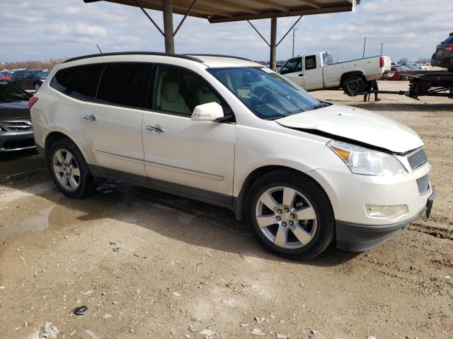 1GNKRLED4BJ354376 - 2011 CHEVROLET TRAVERSE LTZ CREAM photo 4