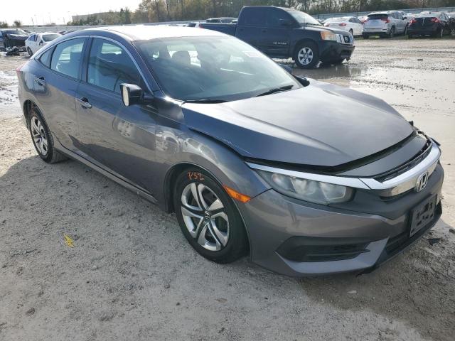 19XFC2F5XHE016001 - 2017 HONDA CIVIC LX GRAY photo 4