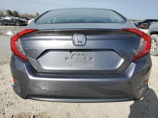 19XFC2F5XHE016001 - 2017 HONDA CIVIC LX GRAY photo 6