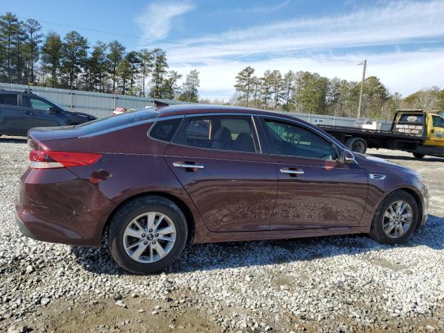 5XXGT4L36GG031832 - 2016 KIA OPTIMA LX BURGUNDY photo 3