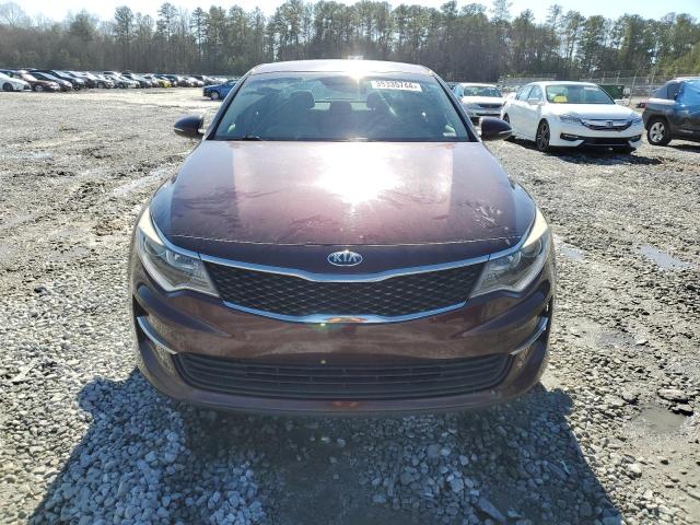 5XXGT4L36GG031832 - 2016 KIA OPTIMA LX BURGUNDY photo 5