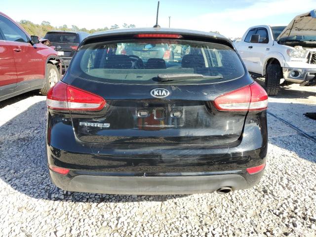 KNAFK5A83H5672104 - 2017 KIA FORTE LX BLACK photo 6