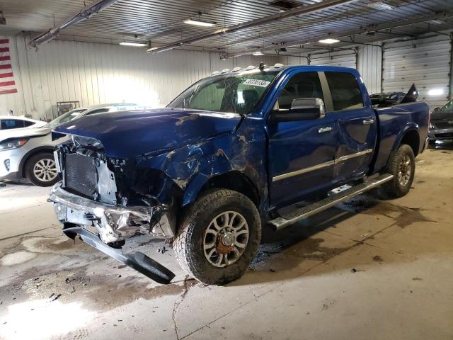 3C63R3EL4JG408870 - 2018 RAM 3500 LARAMIE BLUE photo 1