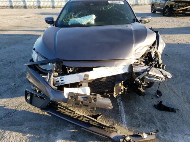 2HGFC2F85KH549722 - 2019 HONDA CIVIC SPORT 灰色 照片 12