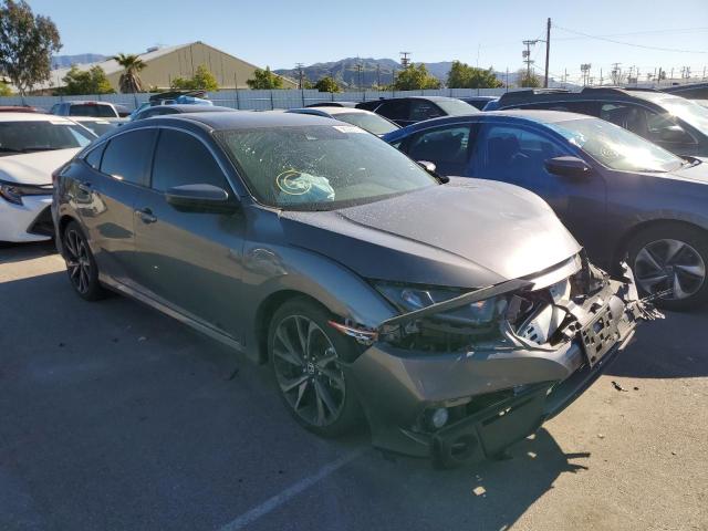 2HGFC2F85KH549722 - 2019 HONDA CIVIC SPORT 灰色 照片 4