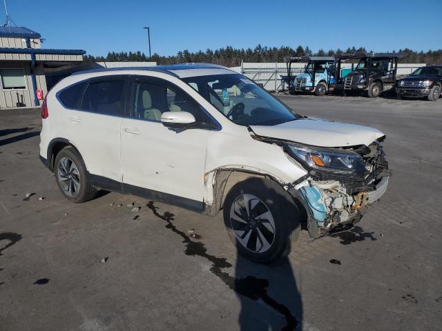 5J6RM4H90FL114135 - 2015 HONDA CR-V TOURING WHITE photo 4