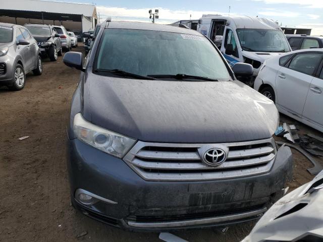 5TDDK3EH4DS209188 - 2013 TOYOTA HIGHLANDER LIMITED GRAY photo 5