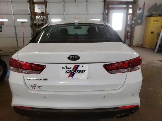 5XXGT4L39JG192814 - 2018 KIA OPTIMA LX WHITE photo 6