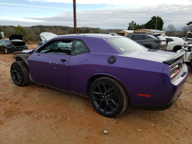 2C3CDZAG3KH661543 - 2019 DODGE CHALLENGER SXT PURPLE photo 2