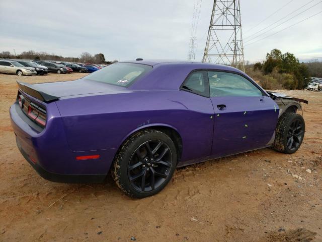 2C3CDZAG3KH661543 - 2019 DODGE CHALLENGER SXT PURPLE photo 3