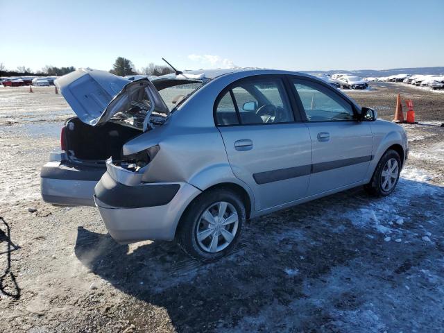 KNADE123276261327 - 2007 KIA RIO BASE SILVER photo 3