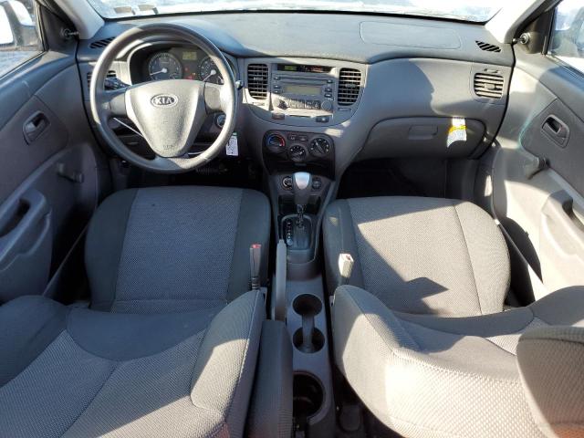 KNADE123276261327 - 2007 KIA RIO BASE SILVER photo 8