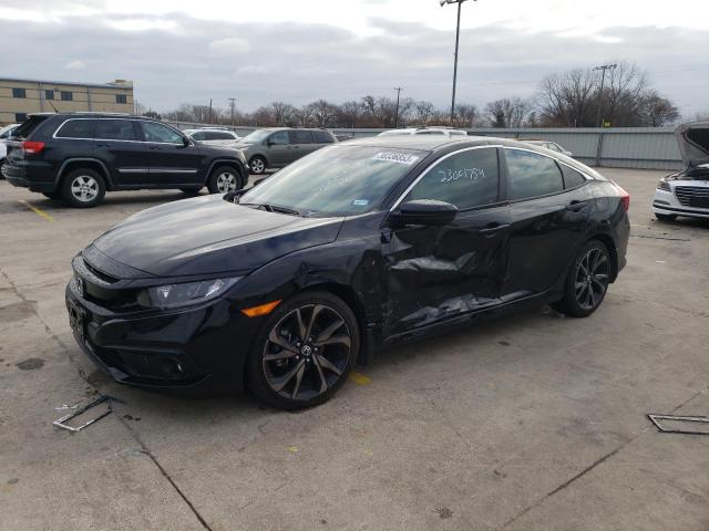 2HGFC2F8XLH585911 - 2020 HONDA CIVIC SPORT 黑色 照片 1