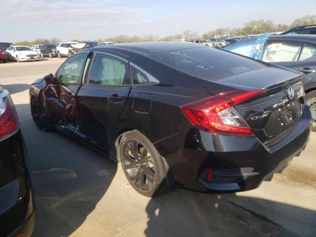 2HGFC2F8XLH585911 - 2020 HONDA CIVIC SPORT 黑色 照片 2