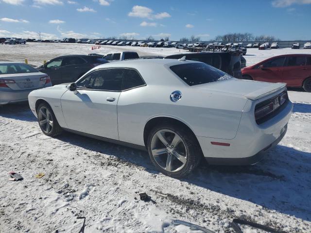 2C3CDZBT9GH102534 - 2016 DODGE CHALLENGER R/T WHITE photo 2