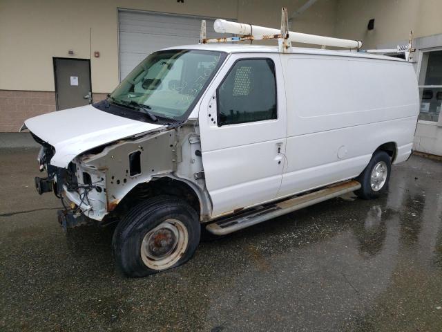 1FTNE2EW7DDA54829 - 2013 FORD ECONOLINE E250 VAN WHITE photo 1