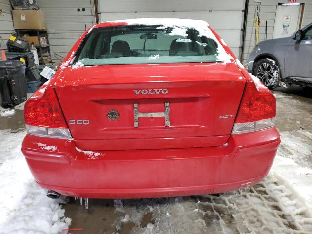 YV1RS592272611093 - 2007 VOLVO S60 2.5T RED photo 6