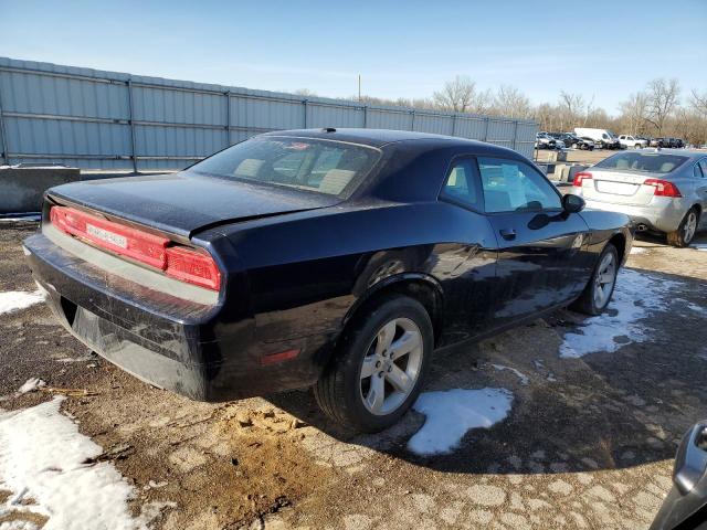 2B3CJ4DG5BH516119 - 2011 DODGE CHALLENGER BLACK photo 3