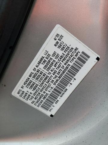 5FNRL38265B093878 - 2005 HONDA ODYSSEY LX SILVER photo 13