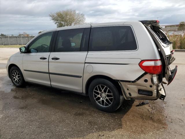 5FNRL38265B093878 - 2005 HONDA ODYSSEY LX SILVER photo 2