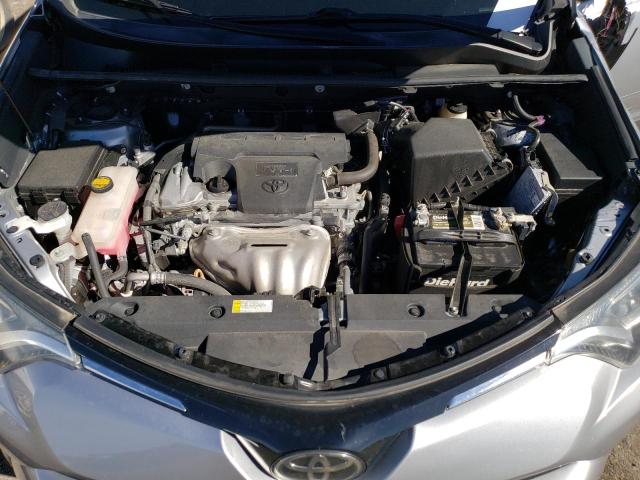 2T3WFREV3JW465192 - 2018 TOYOTA RAV4 ADVENTURE SILVER photo 12